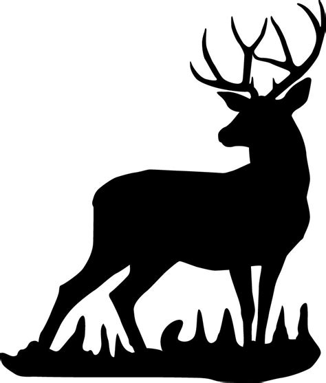 Deer Silhouette Printable